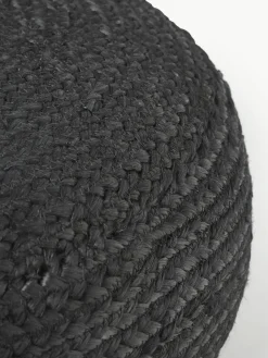 Handgemaakte poef Bono van jute^Westwing Collection Outlet
