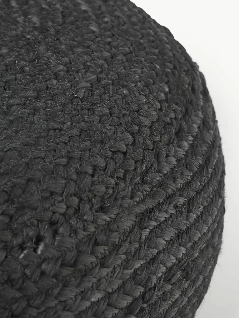 Handgemaakte poef Bono van jute^Westwing Collection Outlet