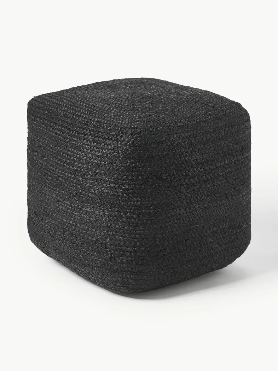 Handgemaakte poef Bono van jute^Westwing Collection Clearance
