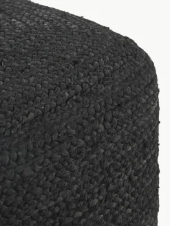 Handgemaakte poef Bono van jute^Westwing Collection Clearance