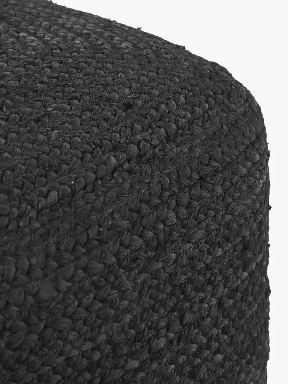 Handgemaakte poef Bono van jute^Westwing Collection Clearance