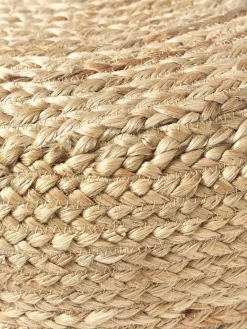 Handgemaakte poef Bono van jute^Westwing Collection Discount