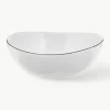 Handgemaakte porseleinen schalen Salt, Ø 17 cm, 4 stuks^Broste Copenhagen Sale