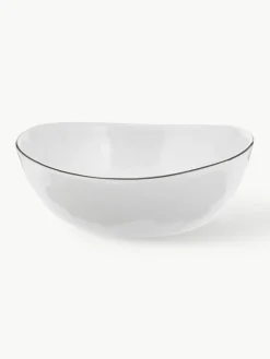 Handgemaakte porseleinen schalen Salt, Ø 17 cm, 4 stuks^Broste Copenhagen Sale