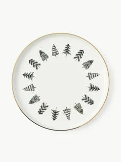 Handgemaakte porseleinen serveerplateau Lumi^Westwing Collection Online