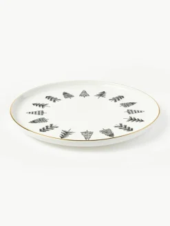 Handgemaakte porseleinen serveerplateau Lumi^Westwing Collection Online