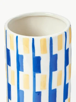Handgemaakte porseleinen vaas Clash, H 24 cm^&k Amsterdam Clearance