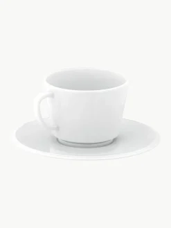 Handgemaakte porseleinen espressokopjes Vitruv met schoteltjes, 2 stuks^Meissen Best
