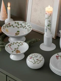 Handgemaakte porseleinen schaal Hammershøi^KÄHLER Fashion