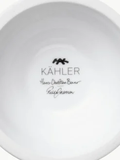 Handgemaakte porseleinen schaal Hammershøi^KÄHLER Fashion