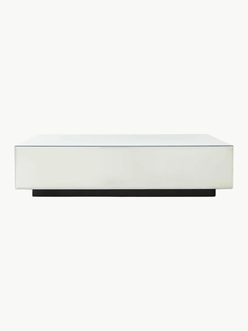 Handgemaakte salontafel Mirror van spiegelglas, B 90 cm^HKLIVING New