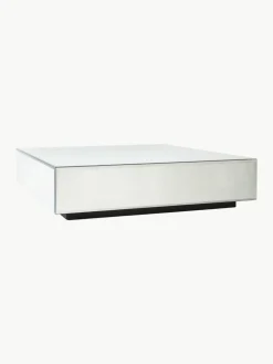 Handgemaakte salontafel Mirror van spiegelglas, B 90 cm^HKLIVING New