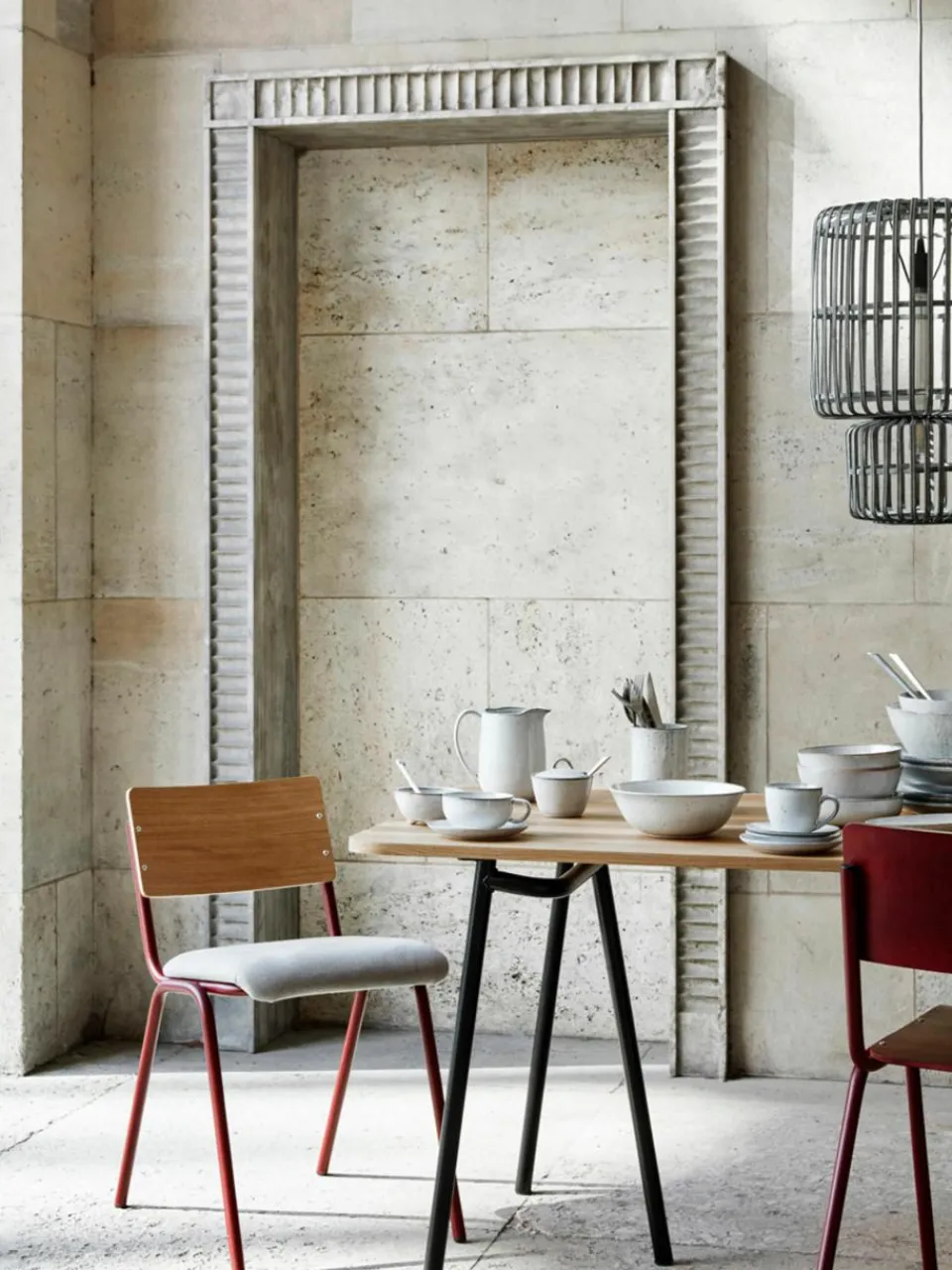 Handgemaakte schaal Nordic Sand, Ø 21 cm^Broste Copenhagen Outlet
