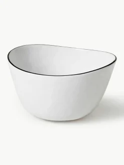 Handgemaakte schaal Salt van porselein^Broste Copenhagen Outlet