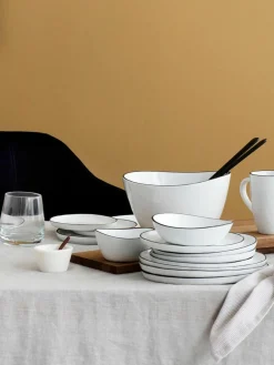 Handgemaakte schaal Salt van porselein^Broste Copenhagen Outlet