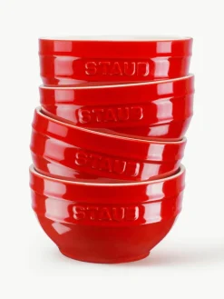 Handgemaakte schalen Ceramique, 4 stuks^Staub Fashion