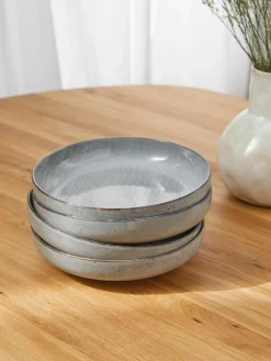 Handgemaakte schalen Nordic Sea, Ø 22 cm, 4 stuks^Broste Copenhagen Best