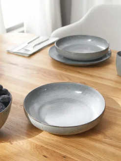 Handgemaakte schalen Nordic Sea, Ø 22 cm, 4 stuks^Broste Copenhagen Best