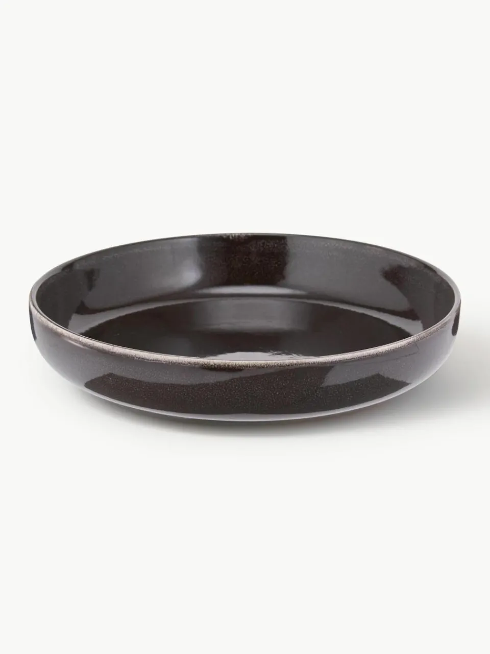 Handgemaakte schalen Nordic Coal, Ø 22 cm, 4 stuks^Broste Copenhagen Outlet