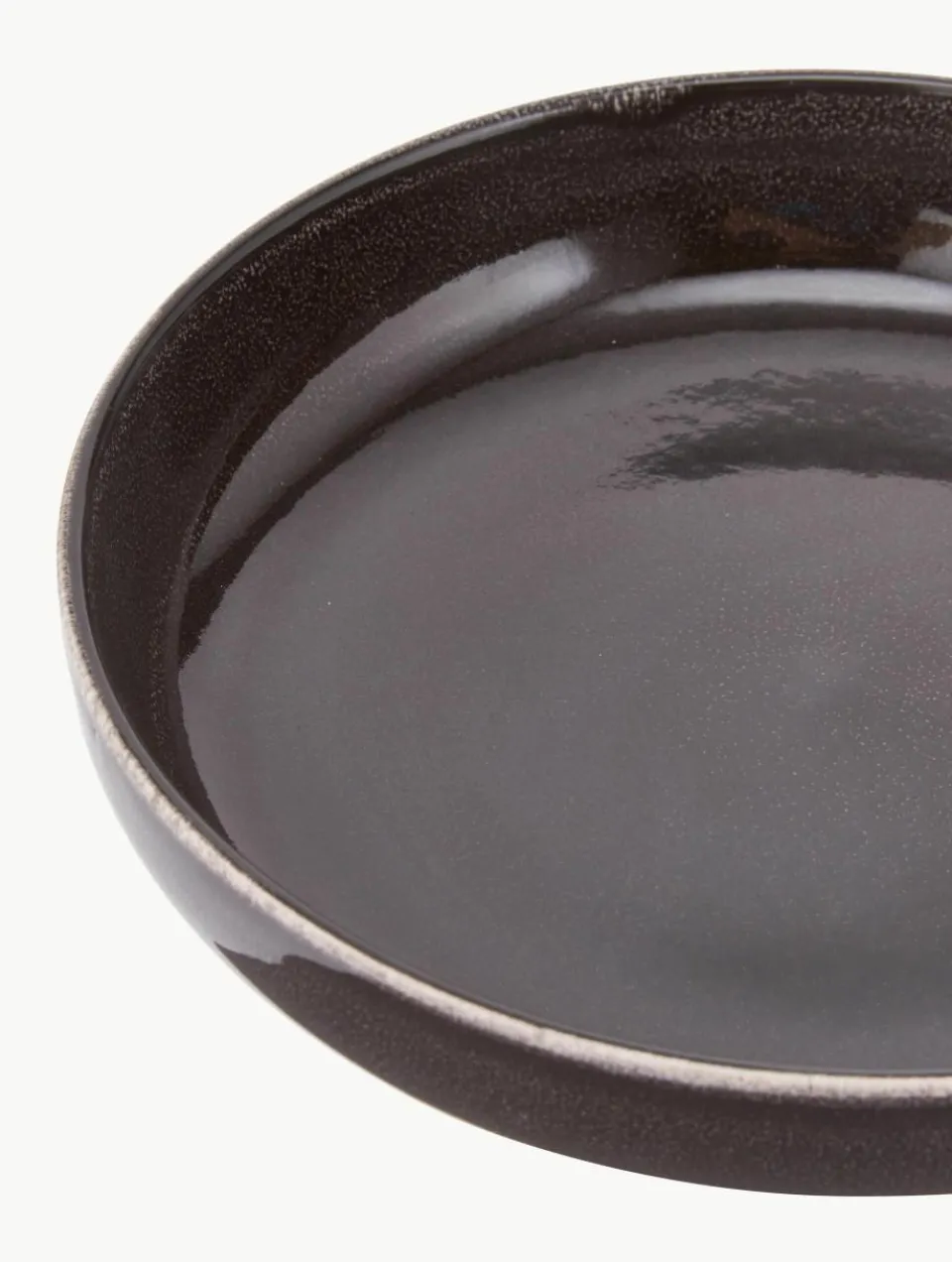 Handgemaakte schalen Nordic Coal, Ø 22 cm, 4 stuks^Broste Copenhagen Outlet