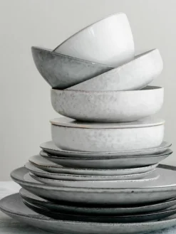 Handgemaakte schalen Nordic Sand, Ø 17 cm, 4 stuks^Broste Copenhagen Sale