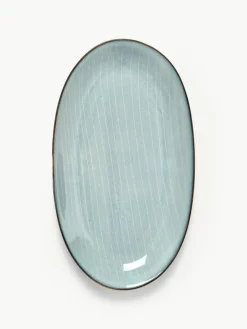 Handgemaakte serveerplateau Nordic Sea, L 30 cm^Broste Copenhagen Hot
