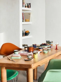 Handgemaakte serveerplateaus 70's, set van 2^HKLIVING Discount