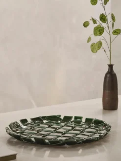 Handgemaakte serveerplateau Plait^ferm LIVING Fashion