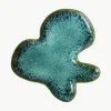 Handgemaakte serveerplateau Shell van keramiek^HKLIVING Online