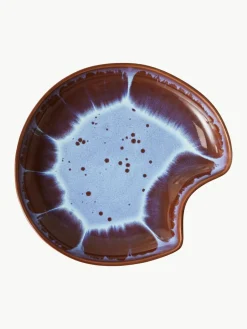 Handgemaakte serveerplateau Shell van keramiek^HKLIVING Outlet