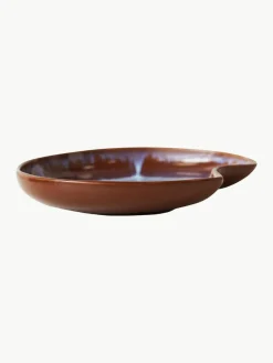 Handgemaakte serveerplateau Shell van keramiek^HKLIVING Outlet