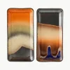 Handgemaakte serveerplateaus 70's, set van 2^HKLIVING Sale