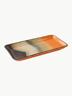 Handgemaakte serveerplateaus 70's, set van 2^HKLIVING Sale
