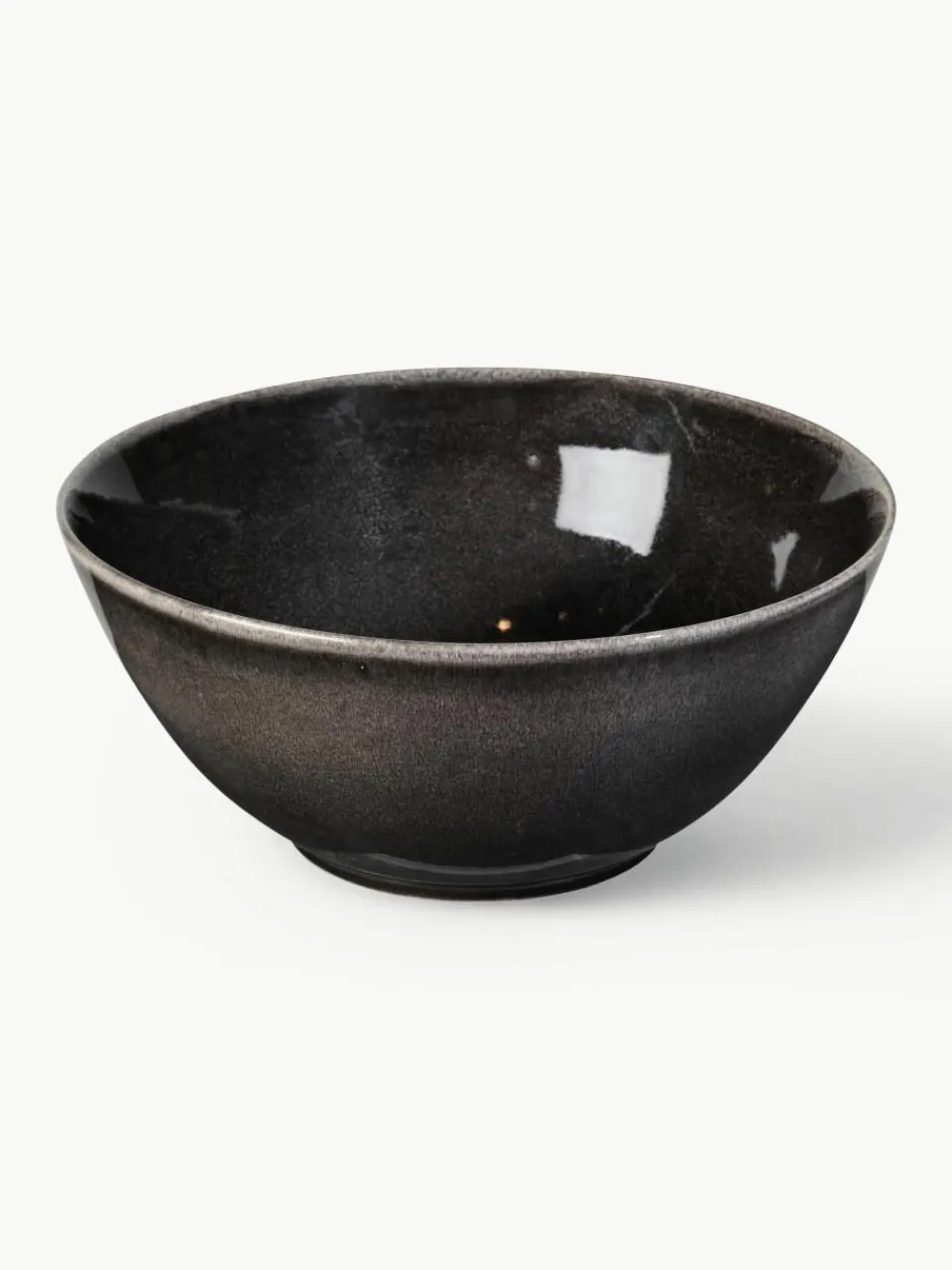 Handgemaakte serveerschaal Nordic Coal, Ø 25 cm^Broste Copenhagen Online