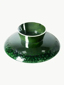Handgemaakte serveerschaal The Emeralds^HKLIVING New