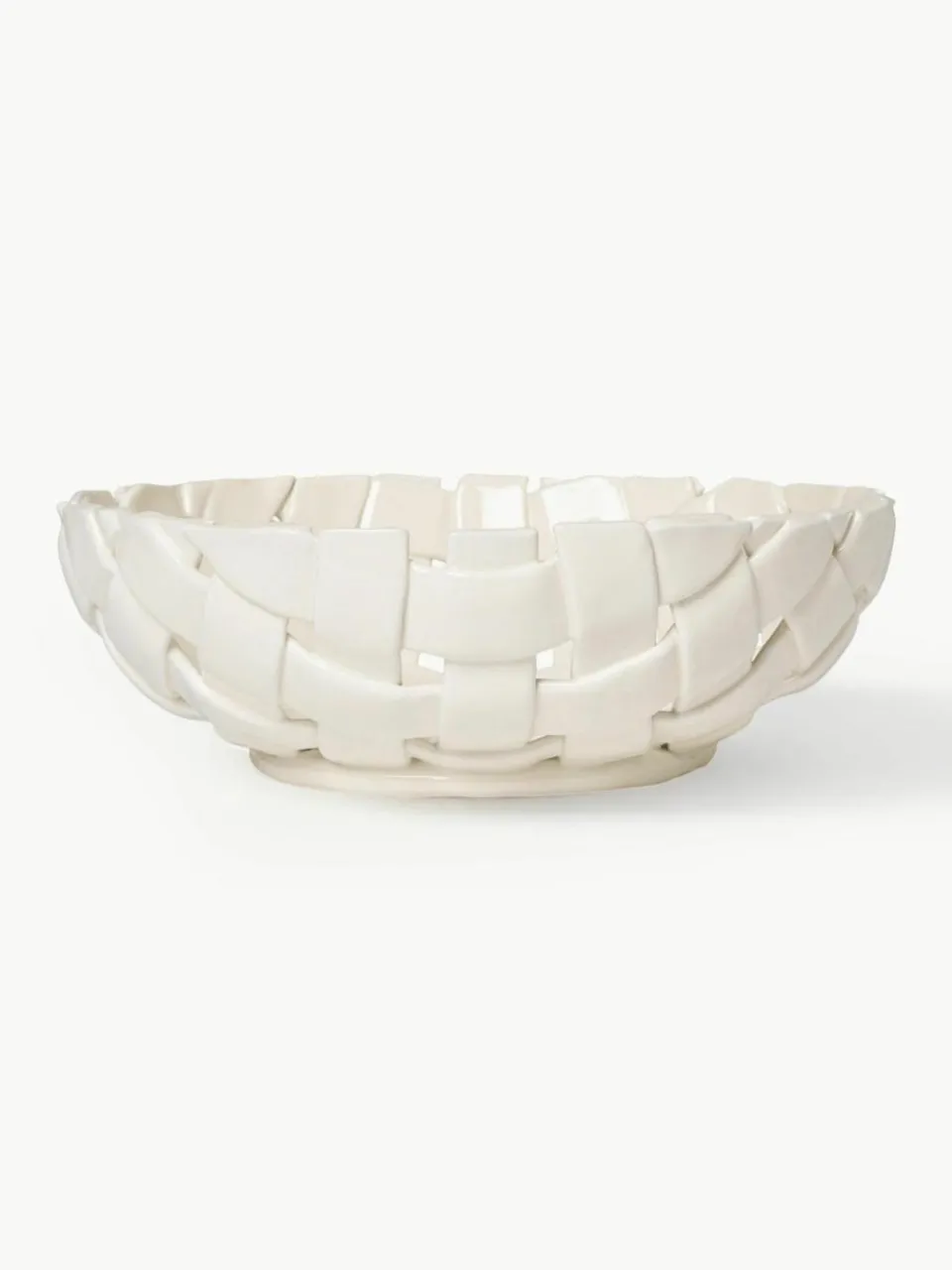 Handgemaakte serveerschaal Plait^ferm LIVING Fashion