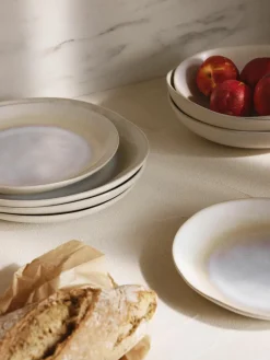 Handgemaakte serviesset Alcina met reactief glazuur, 4 personen (12-delig)^Westwing Collection Clearance