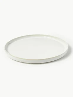 Handgemaakte serviesset Ethel met reactief glazuur, 4 personen (12-delig)^Westwing Collection Outlet