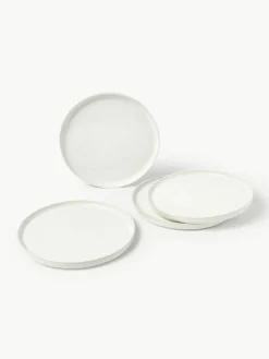 Handgemaakte serviesset Ethel met reactief glazuur, 4 personen (12-delig)^Westwing Collection Outlet