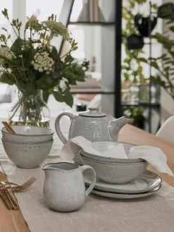 Handgemaakte serviesset Nordic Sand, 4 personen (12-delig)^Broste Copenhagen Clearance