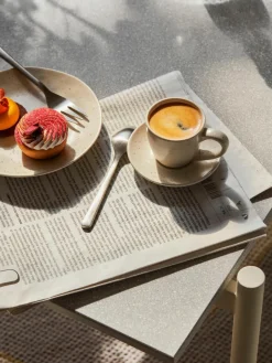 Handgemaakte serviesset Nordic Vanilla, 4 personen (12-delig)^Broste Copenhagen Outlet