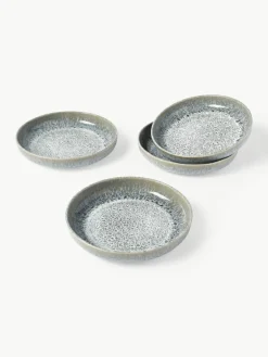Handgemaakte serviesset Pam met reactief glazuur, 4 personen (12-delig)^Westwing Collection New