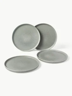 Handgemaakte serviesset Pam met reactief glazuur, 4 personen (12-delig)^Westwing Collection New