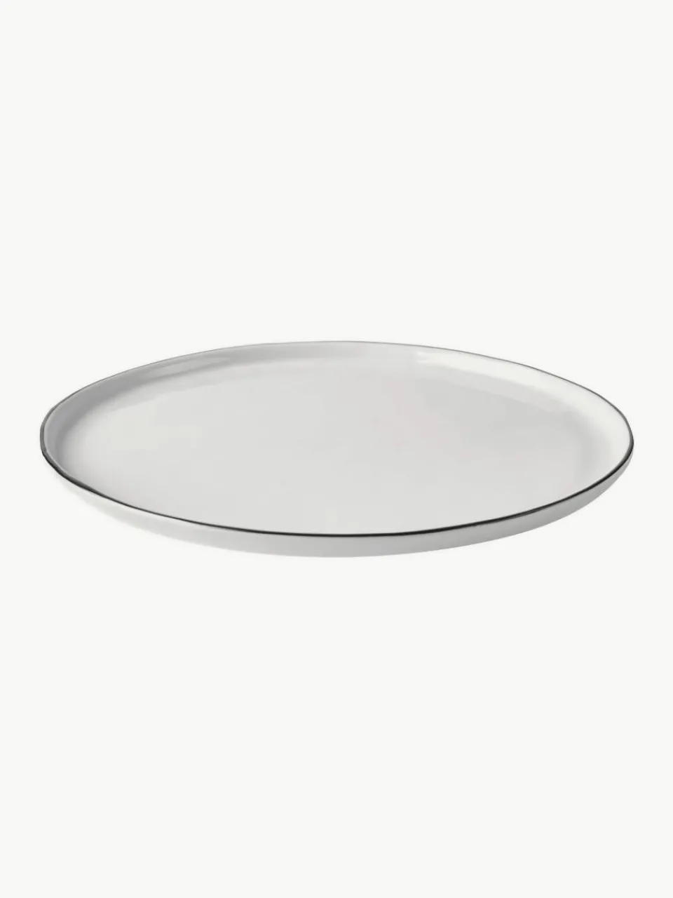 Handgemaakte serviesset Salt van porselein, 4 personen (12-delig)^Broste Copenhagen Outlet