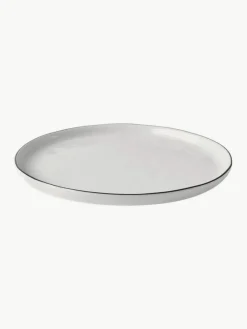 Handgemaakte serviesset Salt van porselein, 4 personen (12-delig)^Broste Copenhagen Outlet