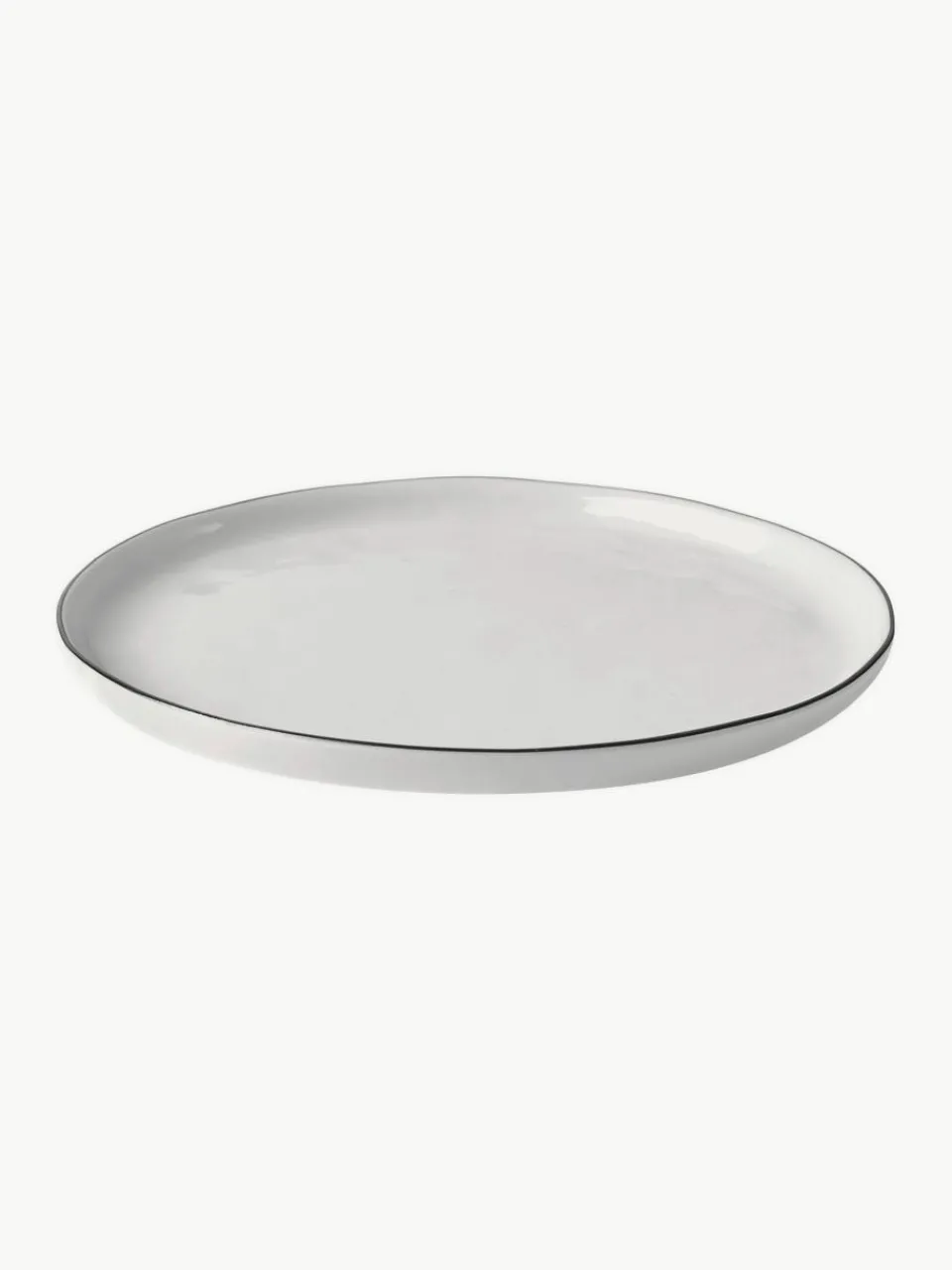 Handgemaakte serviesset Salt van porselein, 4 personen (12-delig)^Broste Copenhagen Outlet