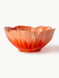 Handgemaakte snackschaaltjes Poppy met structuurpatroon, 2 stuks^Byon Outlet