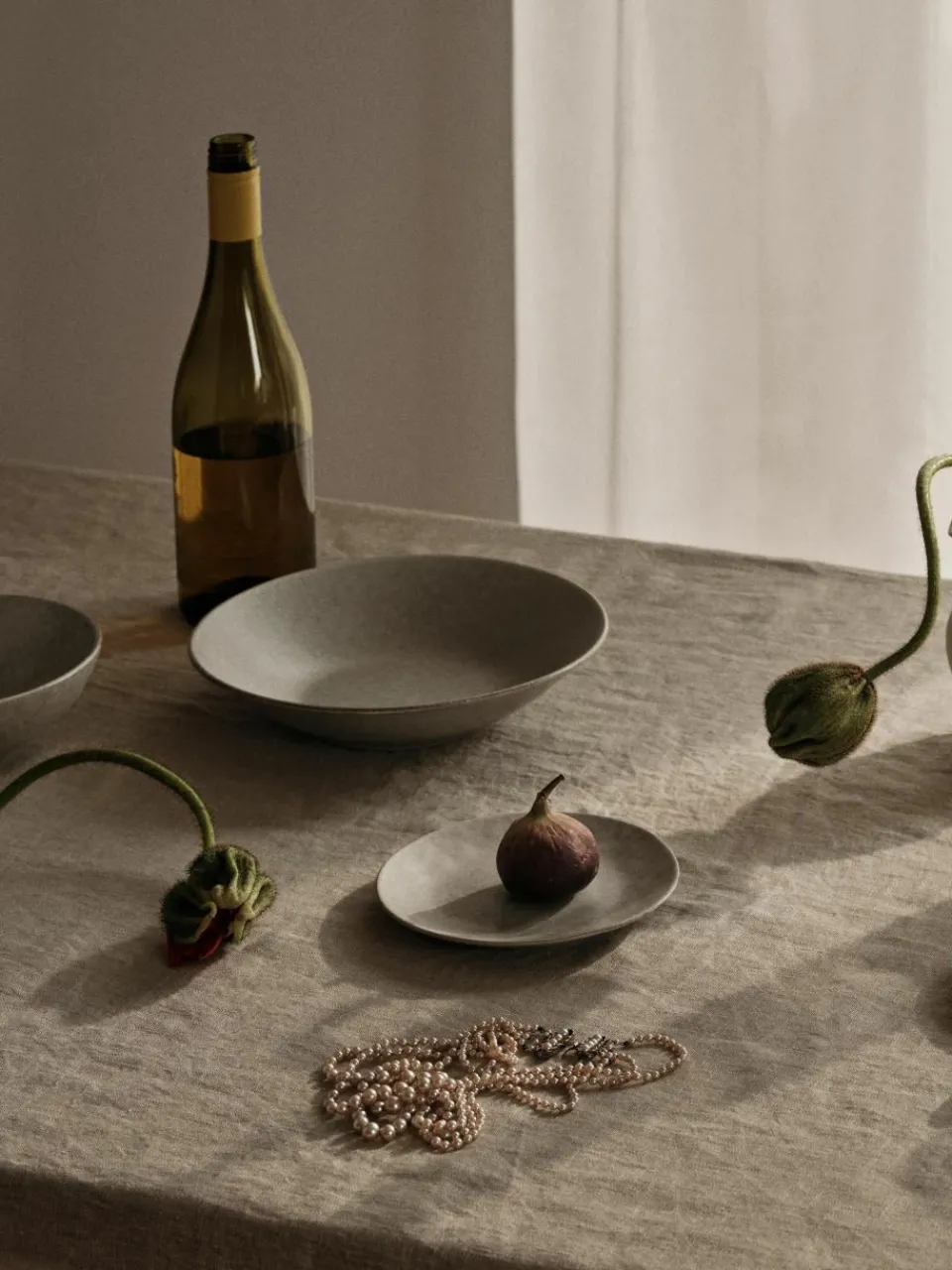 Handgemaakte soepborden Nordic Marsh, 4 stuks^Broste Copenhagen Best