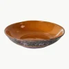 Handgemaakte soepborden 70's van keramiek, 2 stuks^HKLIVING Best