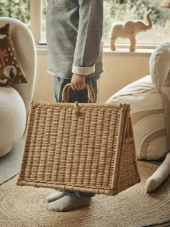 Handgemaakte speelhuis A-house van rotan^ferm LIVING Kids Sale